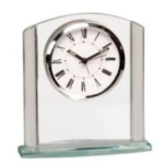 6 1/4" Arch Glass Clock