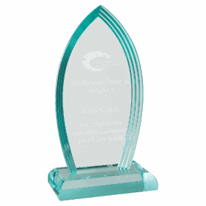 Flame Series Jade Acrylic Award