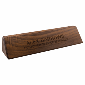 Genuine Walnut Desk Wedge