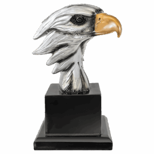 7 1/4" Eagle Head on Base