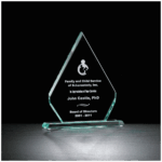 Diamond Series Glass Award