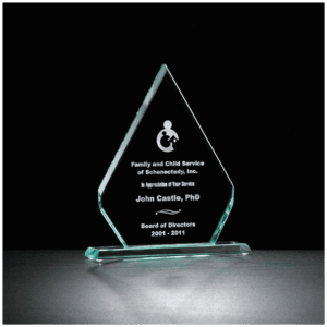 Diamond Series Glass Award
