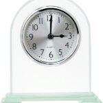 6 1/2" Arch Glass Clock
